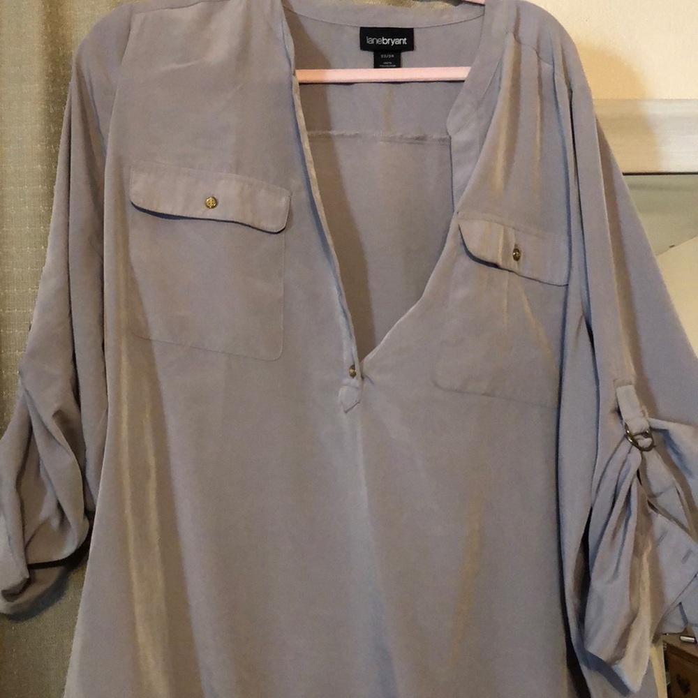 Tan dress shirt